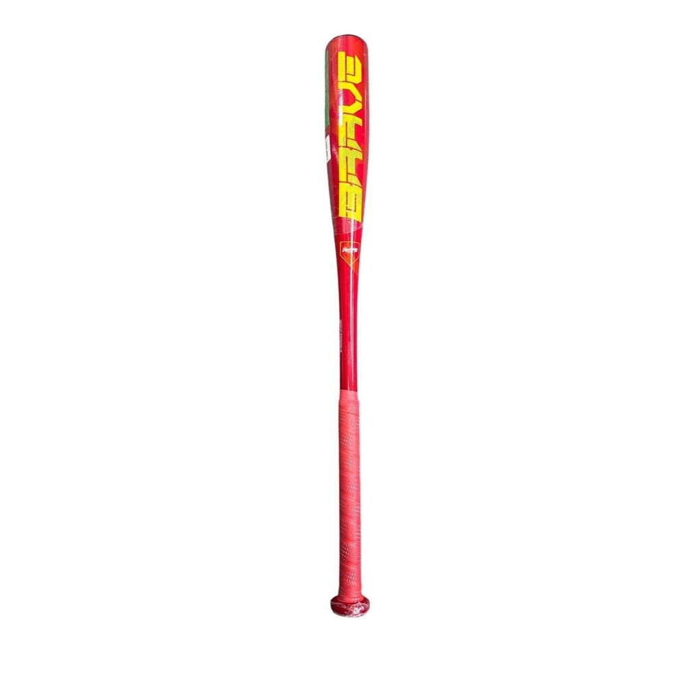 Rawlings Brave  Red Youth Baseball Bat - Lightweight Alloy